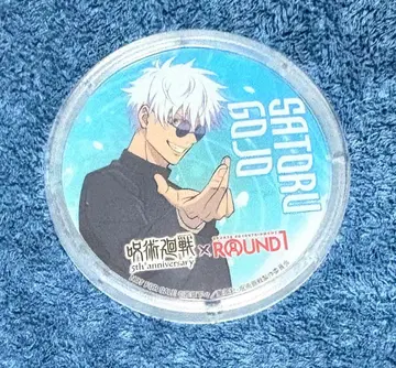 주술회전 라운드원 아크릴 코스터 고죠 사토루 회옥 옥절