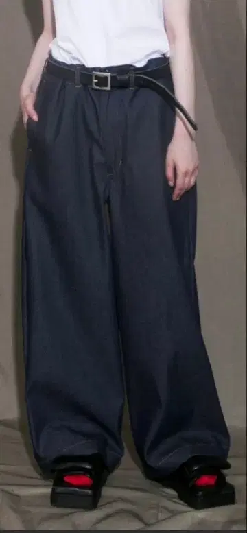 마이 뷰티풀 랜드렛 와이드 데님 팬츠