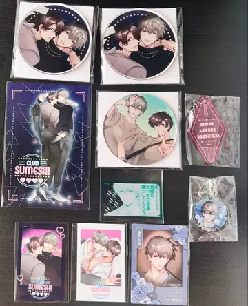 스메시 리이만 러브호 남자회 엽서 아크릴 코스터 트레이딩 카드