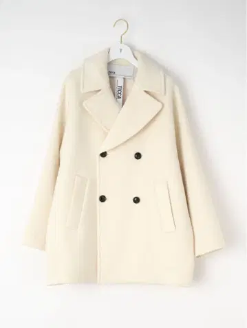 [ 미사용 새상품 ] TICCA 화이트 피코트