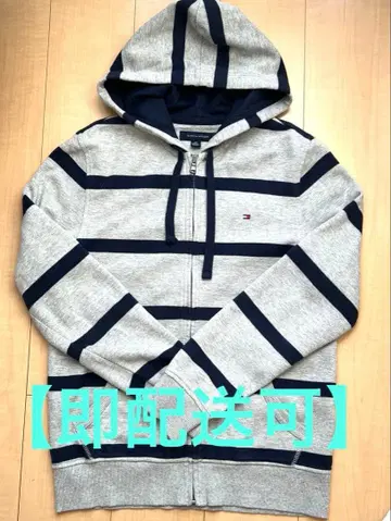 [ 새상품급 ] TOMMY HILFIGER 스트라이프 후드티