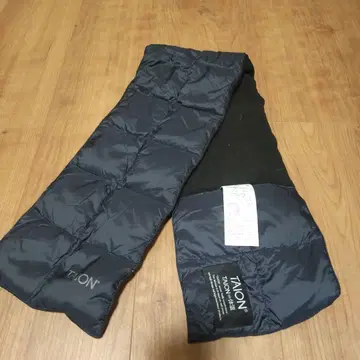 2283 TAION 머플러 블랙 타이온 퀼팅