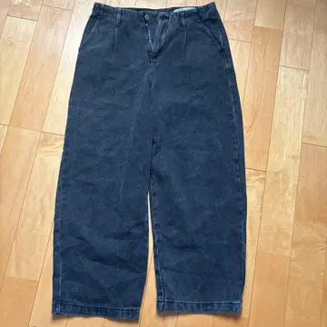 fiv. 다크 블루 와이드 팬츠