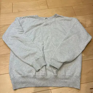 AURALEE 그레이 트레이닝복 사이즈 3