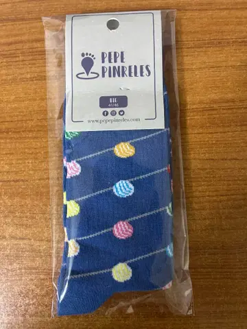 스페인 지역 플라멩코 패턴 남성용 삭스