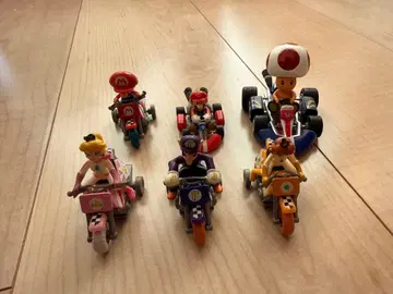 마리오 카트 피규어 6체 세트