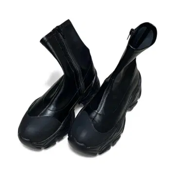 JEANASIS/지나시스 아츠조코 스트레치 스니커즈 부츠 L 사이즈