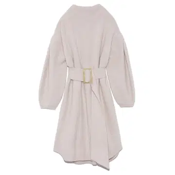 snidel 벨티드 라쿤 니트