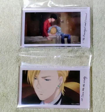 BANANA FISH 아크릴 블록 2점