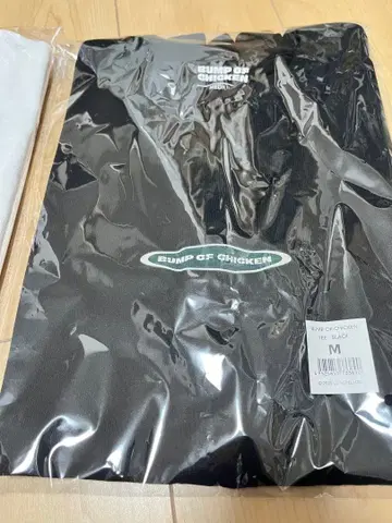 BUMP OF CHICKEN 로고 티셔츠 블랙