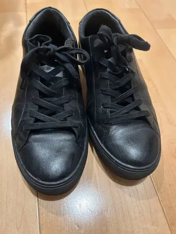 ReZARD 리자드 블랙 로고 가죽 스니커즈 26.5~27