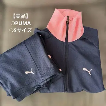 [새상품급] PUMA 저리 상하의 네이비 x 핑크 S사이즈