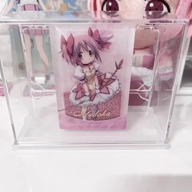(급전)마법소녀 마도카 마기카 마마마 마도카 글리터 아크릴 스탠드 블록