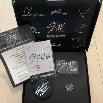 Stray Kids 스키즈 STAY JAPAN FC 입회 혜택 BOX