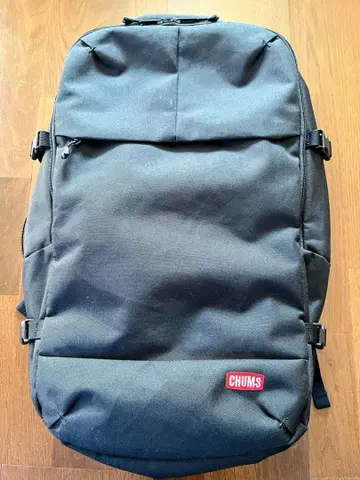 CHUMS 참스 블랙 백팩