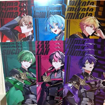 [세븐 한정판] 전 6종 시쿠포니 클리어 파일