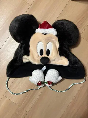 미키마우스 크리스마스 모자 팬캡