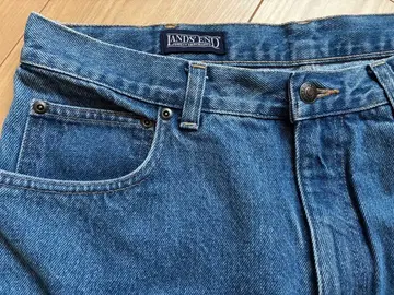 90s 00s 랜즈엔드 스퀘어 리거 데님 팬츠 w33