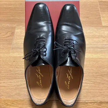 블랙 가죽 스틸레토 슈즈