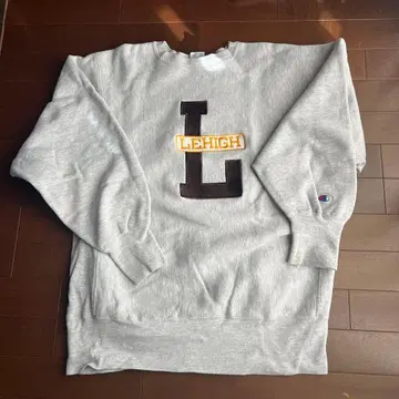 90s Champion LEHIGH 리버스 위브 L 사이즈 그레이
