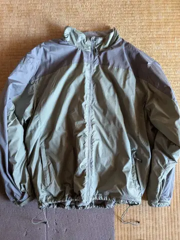 Cabela's 나일론 자켓 후드 부착 올리브 그린