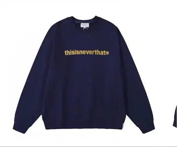thisisneverthat 네이비 맨투맨
