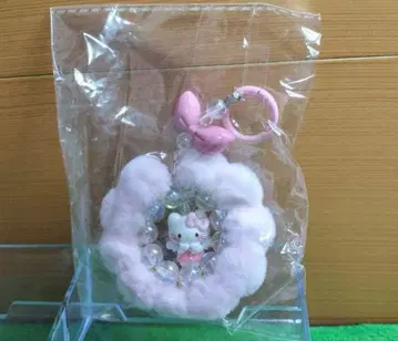 헬로키티 복슬복슬 키링