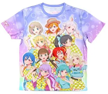 5-1122-7 러브 라이브! 슈퍼스타 풀 그래픽 T셔츠