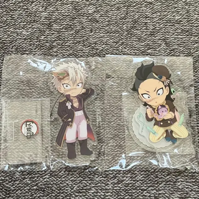 귀멸의칼날 시나즈가와 사네미 겐야 ufortable 할로윈 아크릴 스탠드