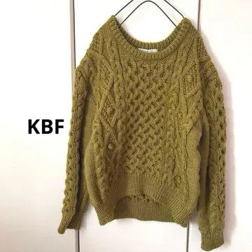*새상품급* KBF 어반 리서치 케이블 짜임 니트 풀오버 큼직한 짜임