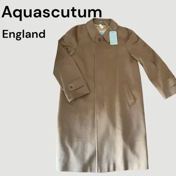 레어 Aquascutum England 스텐카라 코트 캐시미어