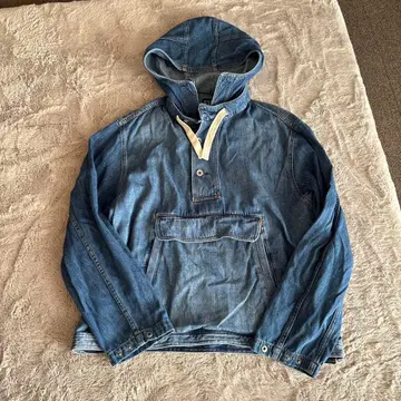 GAP 후드 부착 데님 자켓