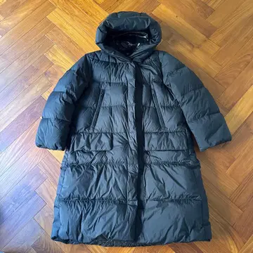 [ 유니클로 ] +J 질 샌더 롱 다운 코트 블랙 XL