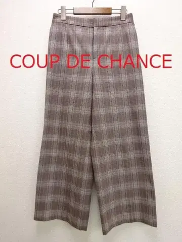 COUP DE CHANCE [세탁 가능/일본제] 스트레이트 와이드 팬츠