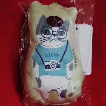 [미개봉 새상품] 퍼프모찌 마스코트 키링 시나몬