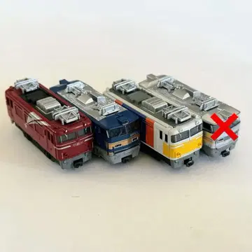 B 트레인 [ 특급 견인 전기 기관차 3종류 ]