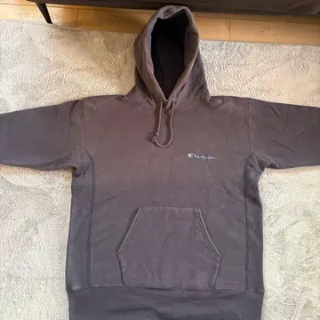 Champion Reverse Weave 워머 후드티 네이비