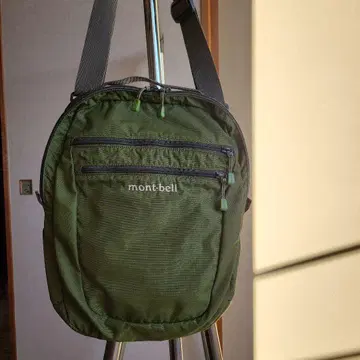 mont-bell 숄더백 올리브 그린