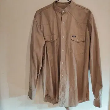 Wrangler 베이지 긴팔 셔츠 LT/BA/GL