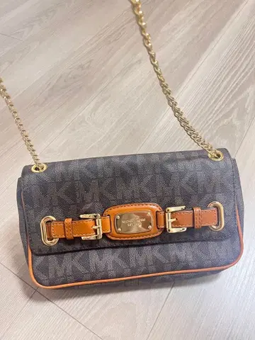 MICHAEL KORS 숄더백 다크 브라운