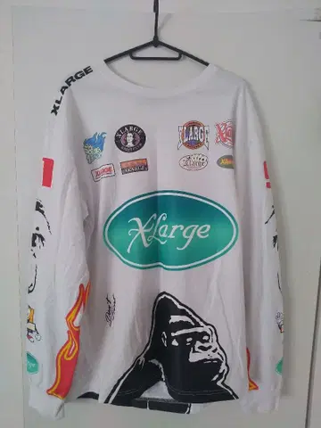 XLARGE 긴팔 셔츠 레이싱 L 사이즈