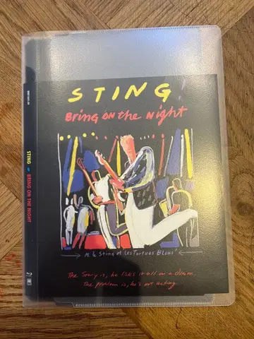 STING 'Bring on the Night' Blu-ray