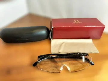 새상품급 하즈키 루페 블랙 메탈릭 라지 1.6배