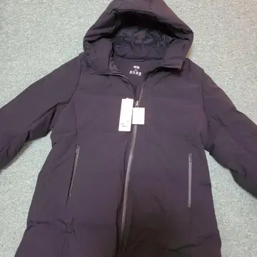 유니클로 다운 자켓 블랙 XXL[미사용 새상품]