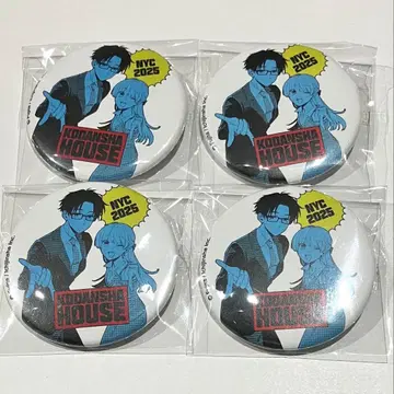 코단샤 하우스 오타쿠에게 사랑은 어려워 캔뱃지 4개 세트 3