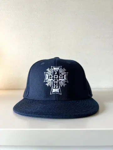 DOG TOWN 크로스 로고 캡 모자 네이비 컬러