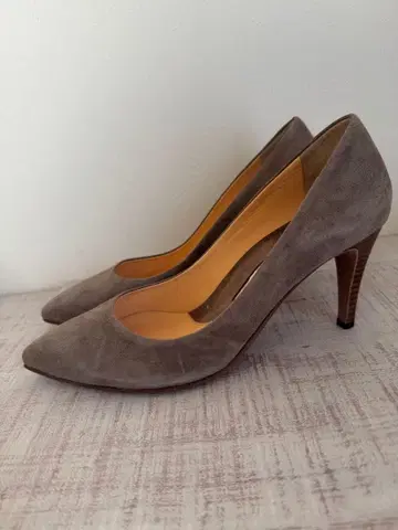 nutsily 그레이 스틸레토 하이힐 42