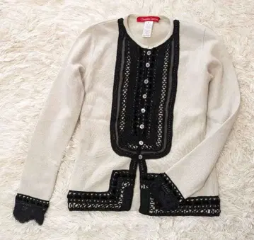 Christian Lacroix 울 가디건 이탈리아제 S