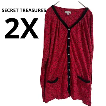 선착순 SECRET TREASURES [ 2X ] 꽃무늬 가디건