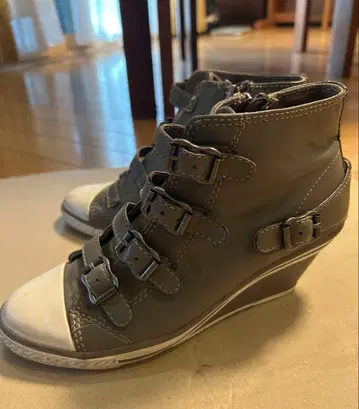 아쉬 ASH 하이컷 스니커즈 그레이